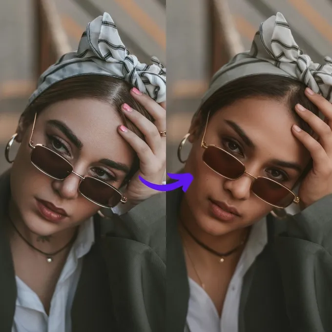 AI face swap example 6 — photo created with PhotoHero